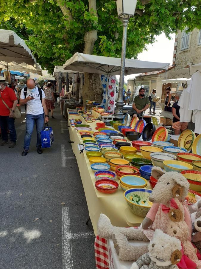 Bed and Breakfast Lou Calado Fayence Exterior foto